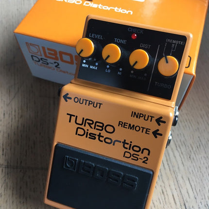 Boss DS-2 Turbo Distortion Guitar Effect Pedal (DS2 DS 2)
