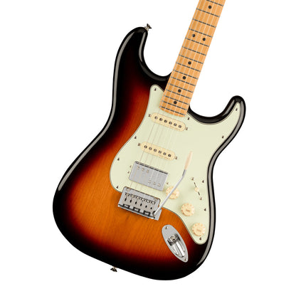 Fender Player Plus HSS Stratocaster Electric Guitar, Maple Fretboard - 3 Tone Sunburst