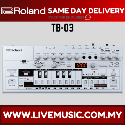 Roland TB-03 Bass Line Boutique Series Synthesizer Module (TB03/TB 03)