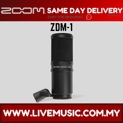 ZOOM ZDM-1 - DYNAMIC VOCAL MICROPHONE ( ZDM1 / ZDM 1 )
