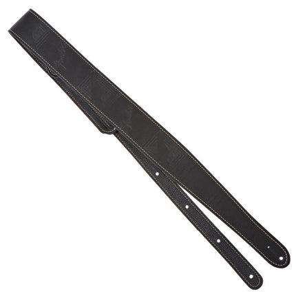 Fender Monogrammed Leather Guitar Strap - Black