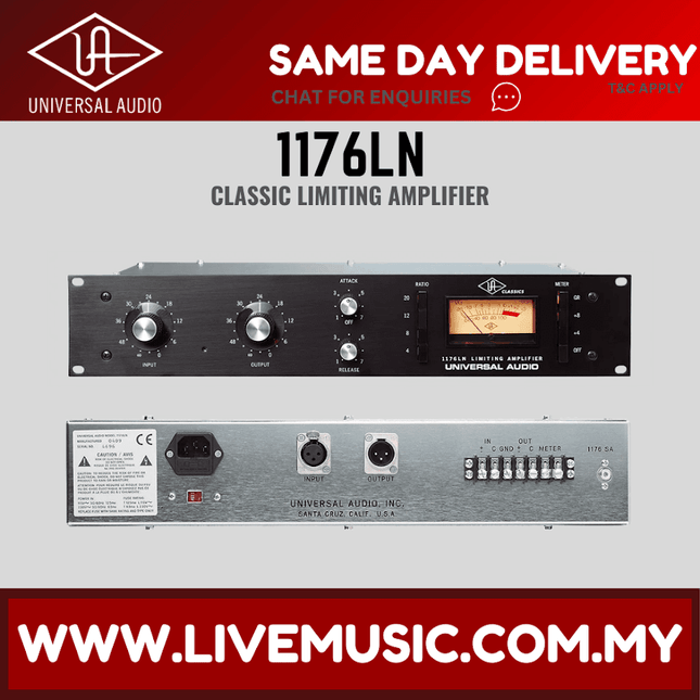 Universal Audio 1176LN Classic Limiting Amplifier ( 1176 LN / 1176-LN )