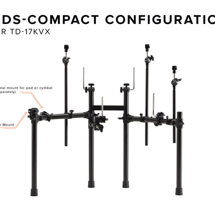 Roland MDS-COM V- Drum Stand For TD-17 Series V-Drum (MDSCOM)
