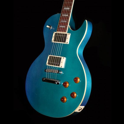 Cort CR200 Electric Guitar Jatoba Fretboard with Gig Bag - Flip Blue (CR-200/CR 200)