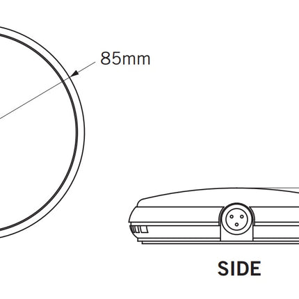 Samson CM11B Omnidirectional Boundary Microphone (CM 11B/CM-11B)