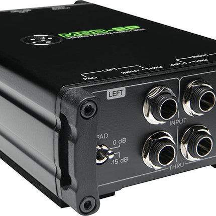 Mackie MDB-2P 2 Channel Stereo Passive Direct Box DI Box (MDB 2P/MDB2P)