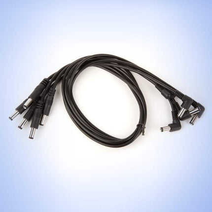 Strymon DC Power Cables, Straight to Right Angle (5 pack), 18inch