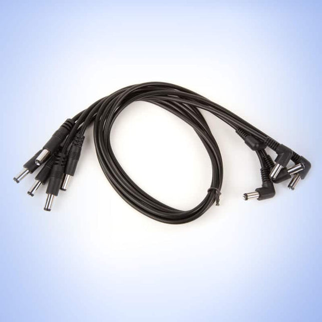 Strymon DC Power Cables, Straight to Right Angle (5 pack), 18inch