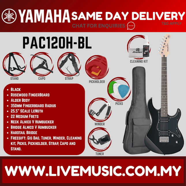Yamaha PAC120H Pacifica Electric Guitar - ( PAC 120H / PAC-120H )
