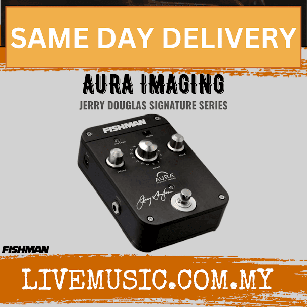 Fishman Jerry Douglas Signature Series Aura Imaging Pedal (AURA IMAGING/AURA-IMAGING)