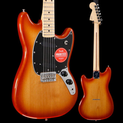 Fender Player Mustang Electric Guitar, Maple Fretboard - Sienna Sunburst