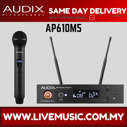 Audix AP61 OM5 Handheld Wireless Microphone System ( AP61-OM5 / AP61OM5 )