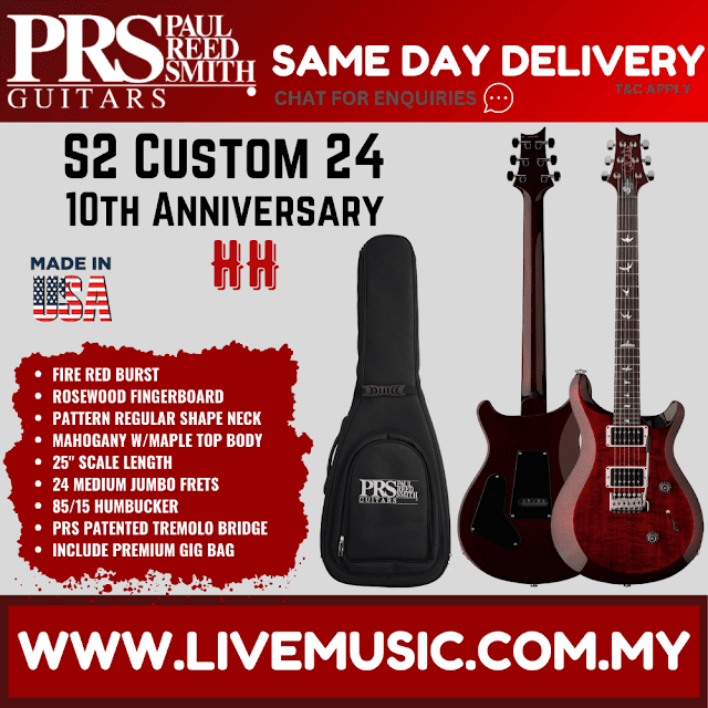 PRS S2 10th Anniversary Custom 24 Limited Edition Electric Guitar
