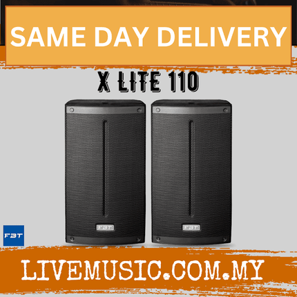FBT X-LITE 110 10" Passive Speaker - Each / Pair ( XLITE 110 / XLITE110 )