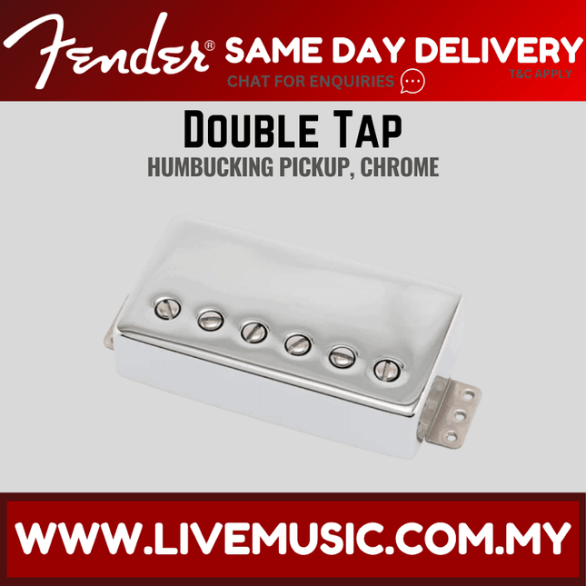 Fender Double Tap Humbucker, Chrome
