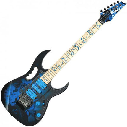 Ibanez JEM77P-BFP Steve Vai Signature Electric Guitar - Blue Floral Pattern ( JEM77P BFP / JEM77PBFP )