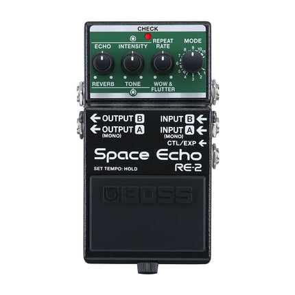 Boss RE-2 Space Echo Delay and Reverb Effects Pedal (RE2 / RE 2)