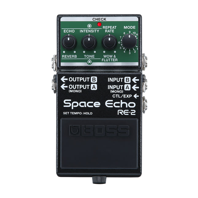 Boss RE-2 Space Echo Delay and Reverb Effects Pedal (RE2 / RE 2)