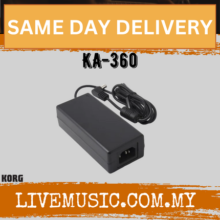 Korg KA360 Power Supply for SP-280, LP-380, Havian 30 (KA 360/KA-360)