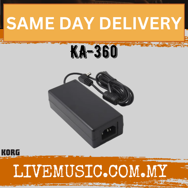 Korg KA360 Power Supply for SP-280, LP-380, Havian 30 (KA 360/KA-360)