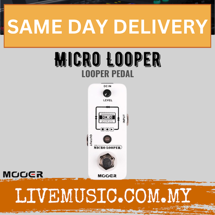 Mooer Micro Looper Effects Pedal