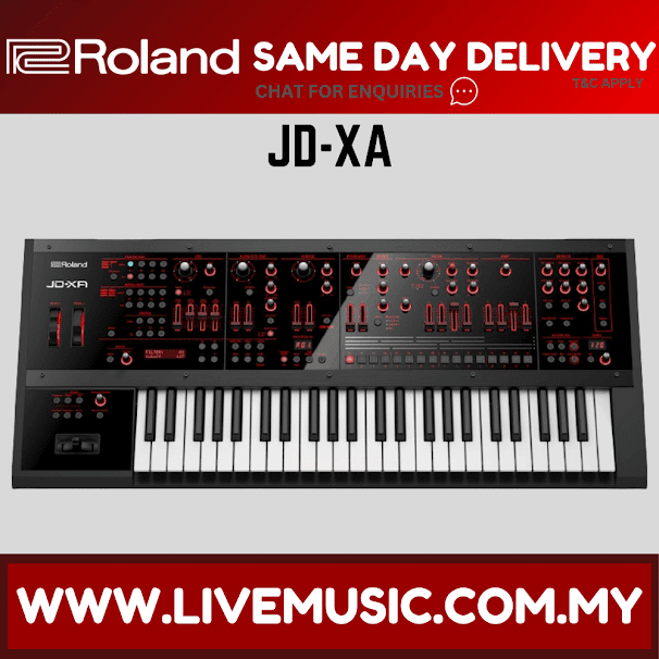 Roland JD-XA - Analog/Digital Crossover Synthesizer with Adapter (JDXA/JD XA)