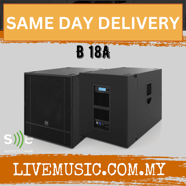 Se Audiotechnik B-Line 18A B 18A Subwoofer Speaker with DSP (B18A B-18A)
