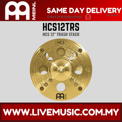 MEINL Cymbals HCS12TRS 12inch HCS Trash Stack