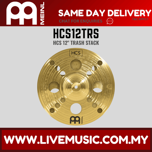 MEINL Cymbals HCS12TRS 12inch HCS Trash Stack