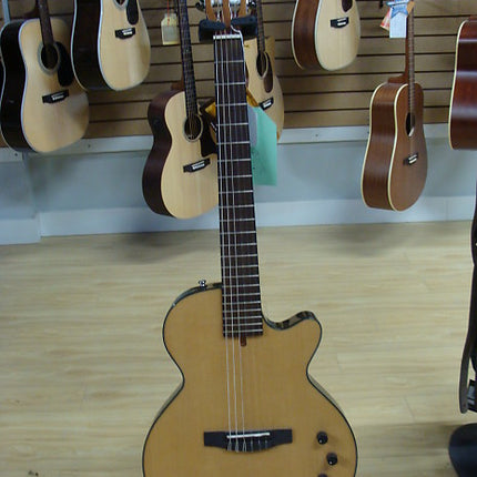 Cort Sunset Nylectric Guitar Jatoba Fretboard with Gig Bag - Natural Glossy
