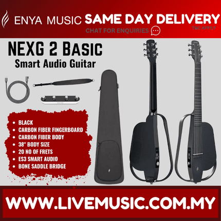 ENYA NEXG 2 Basic Carbon Fiber Guitar With Accessories - ( NEX G2 / NEX-G2 )