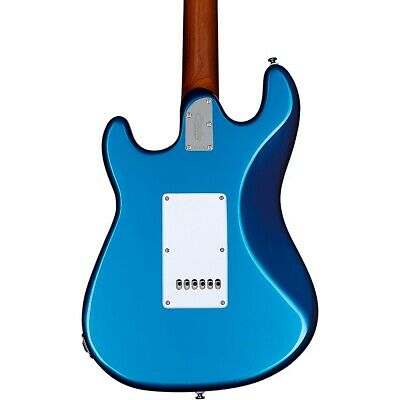 Sterling Cutlass CT50SSS Electric Guitar, Roasted Maple Fretboard - Toluca Lake Blue (CT50-SSS/CT50SSS-TLB)