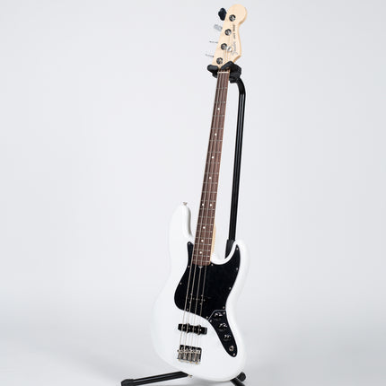 Fender American Performer Jazz Bass Guitar, Rosewood Fretboard with Bag - Arctic White
