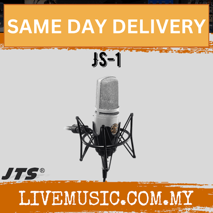 JTS JS-1 Large diaphragm studio microphone ( JS 1 / JS1 )