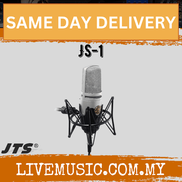 JTS JS-1 Large diaphragm studio microphone ( JS 1 / JS1 )