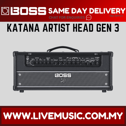 BOSS Katana Artist Head Gen 3 100-Watt Guitar Amp Head ( KTN ART3HD / KTN-ART-G3-HEAD / MK3 )
