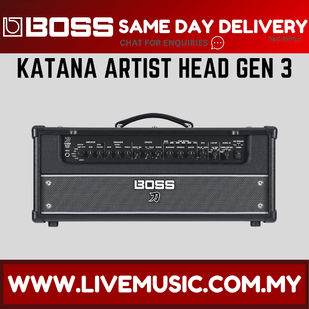BOSS Katana Artist Head Gen 3 100-Watt Guitar Amp Head ( KTN ART3HD / KTN-ART-G3-HEAD / MK3 )