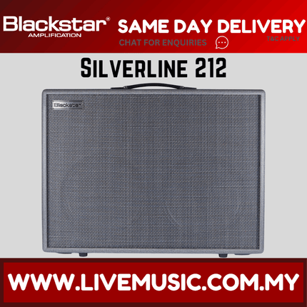 BLACKSTAR SILVERLINE 212 2X12 Speaker Cabinet Guitar AMPS (SILVERLINE212CAB/SILVERLINE212/SVL-CAB)