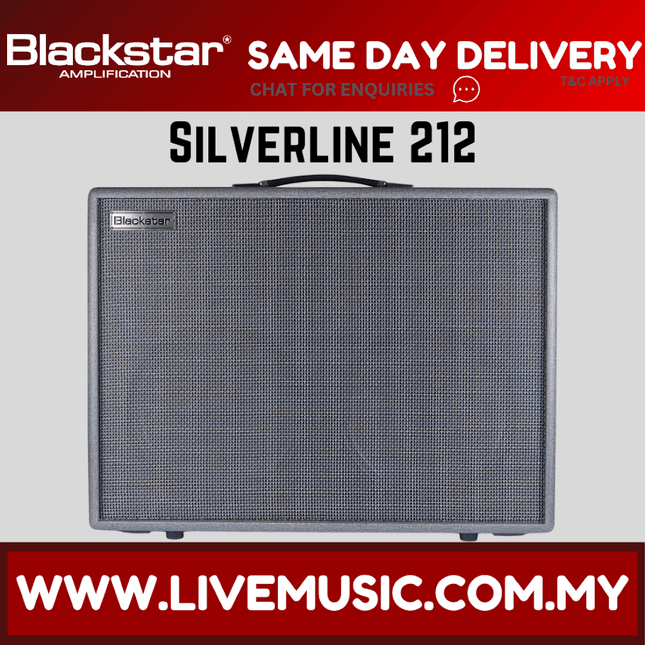 BLACKSTAR SILVERLINE 212 2X12 Speaker Cabinet Guitar AMPS (SILVERLINE212CAB/SILVERLINE212/SVL-CAB)