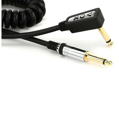 Vox VCC90 9M Vintage Coiled Guitar Cable - Black (VCC-90)