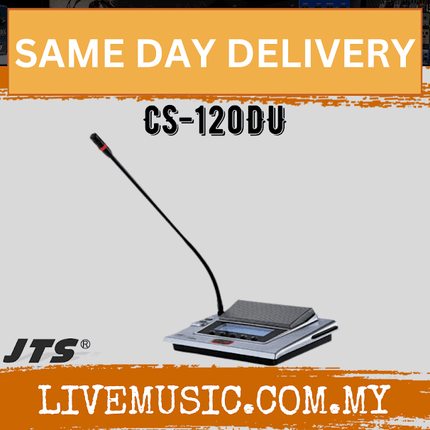 JTS CS-120DU Delgate Microphone and Control Station ( CS120DU / CS 120DU )