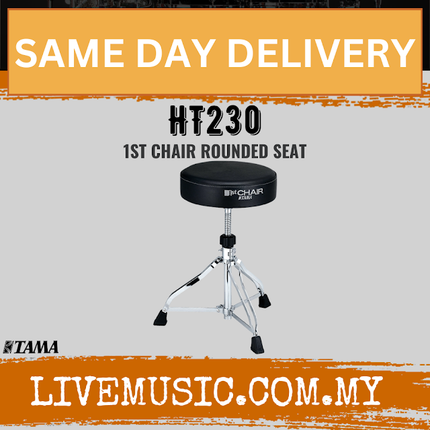 Tama HT230 1st Chair Drum Throne - Round Seat ( HT-230 / HT 230 )