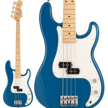 Fender Japan Hybrid II Precision Bass Guitar, Maple Fretboard with Gig Bag - Forest Blue