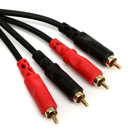 Hosa CRA-203AU RCA to RCA Dual Cable Coated, 3m (CRA203AU/CRA 203AU)