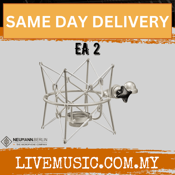 Neumann EA 2 Elastic Suspension Microphone - Matte Black ( EA2  EA-2 )