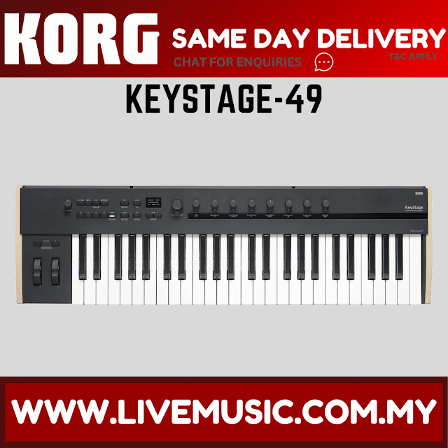 Korg Keystage 49 49-key MIDI Keyboard Controller ( Keystage-49 / Keystage49 )