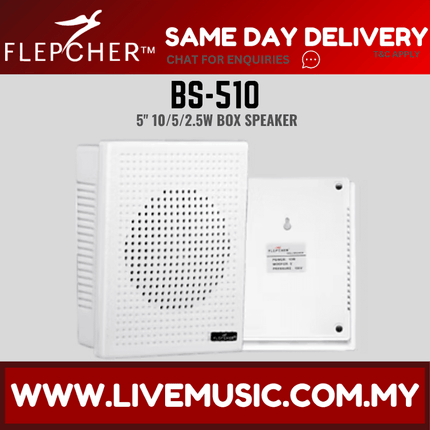 Flepcher BS-510 Box Speaker ( BS510 / BS 510 )