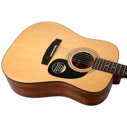 Cort AD810-12E - 12 String Acoustic Guitar with Gig Bag - Open Pore (AD810 12E/AD81012E)