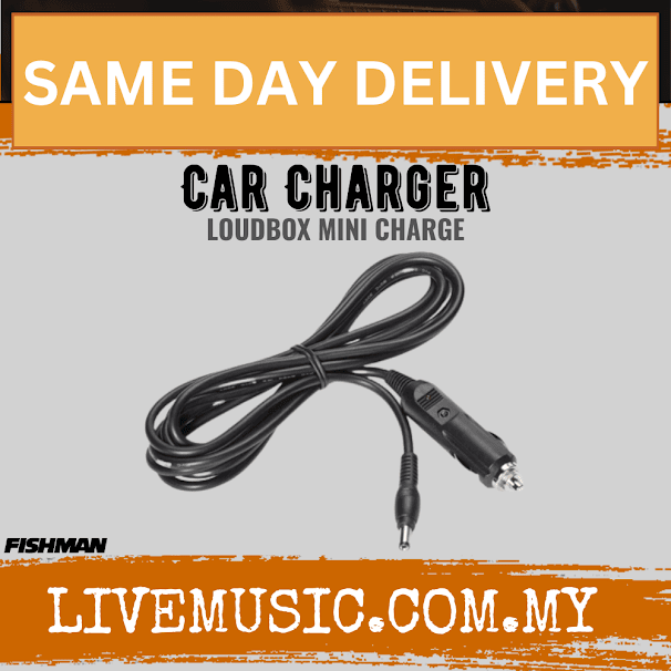 Fishman Loudbox Mini Charge Car Charger, 12V