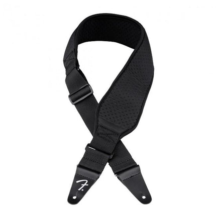 Fender 3 inch Swell Neoprene Guitar Strap - Black